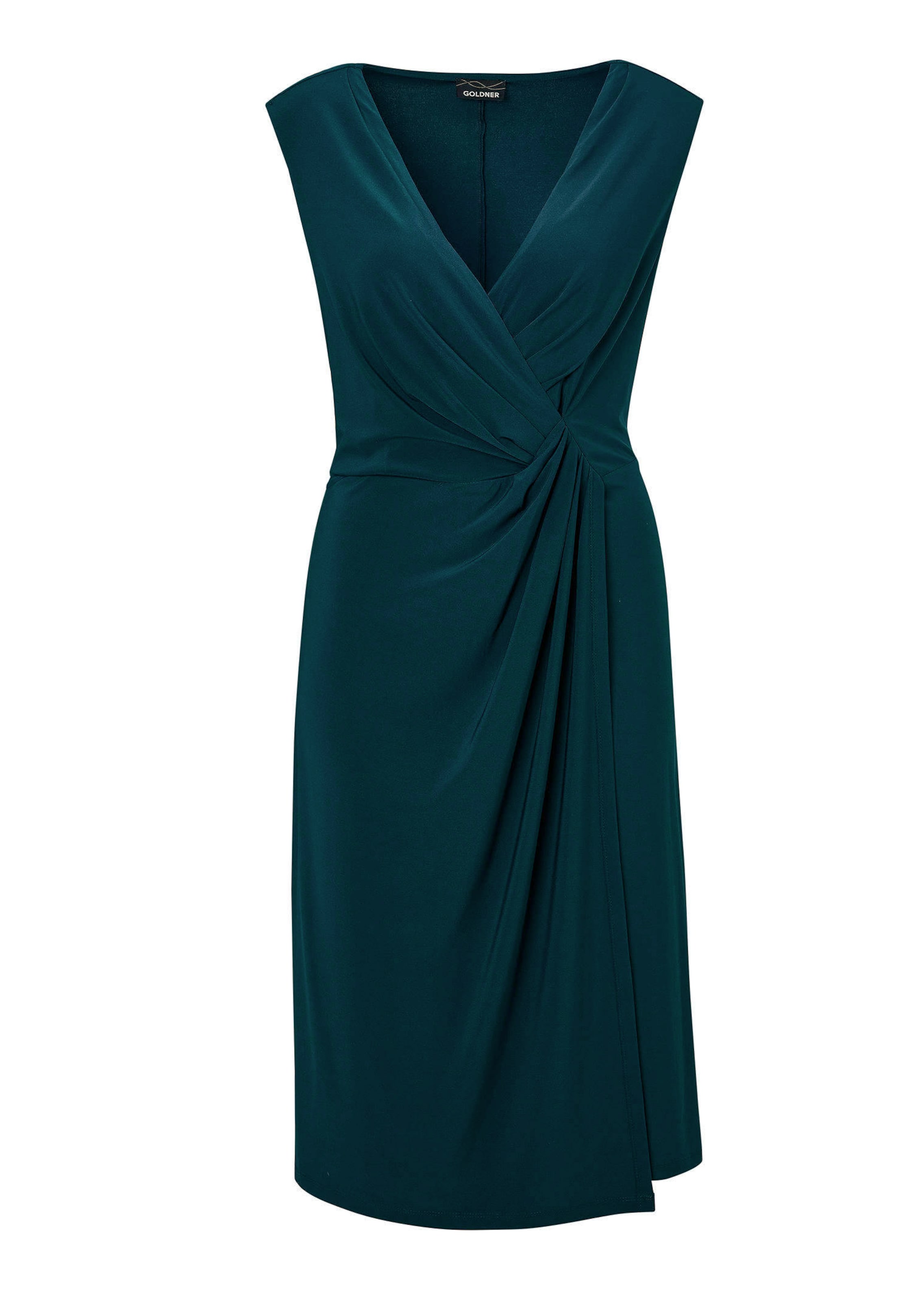 Elegantes Wickelkleid in Slinky-Qualität