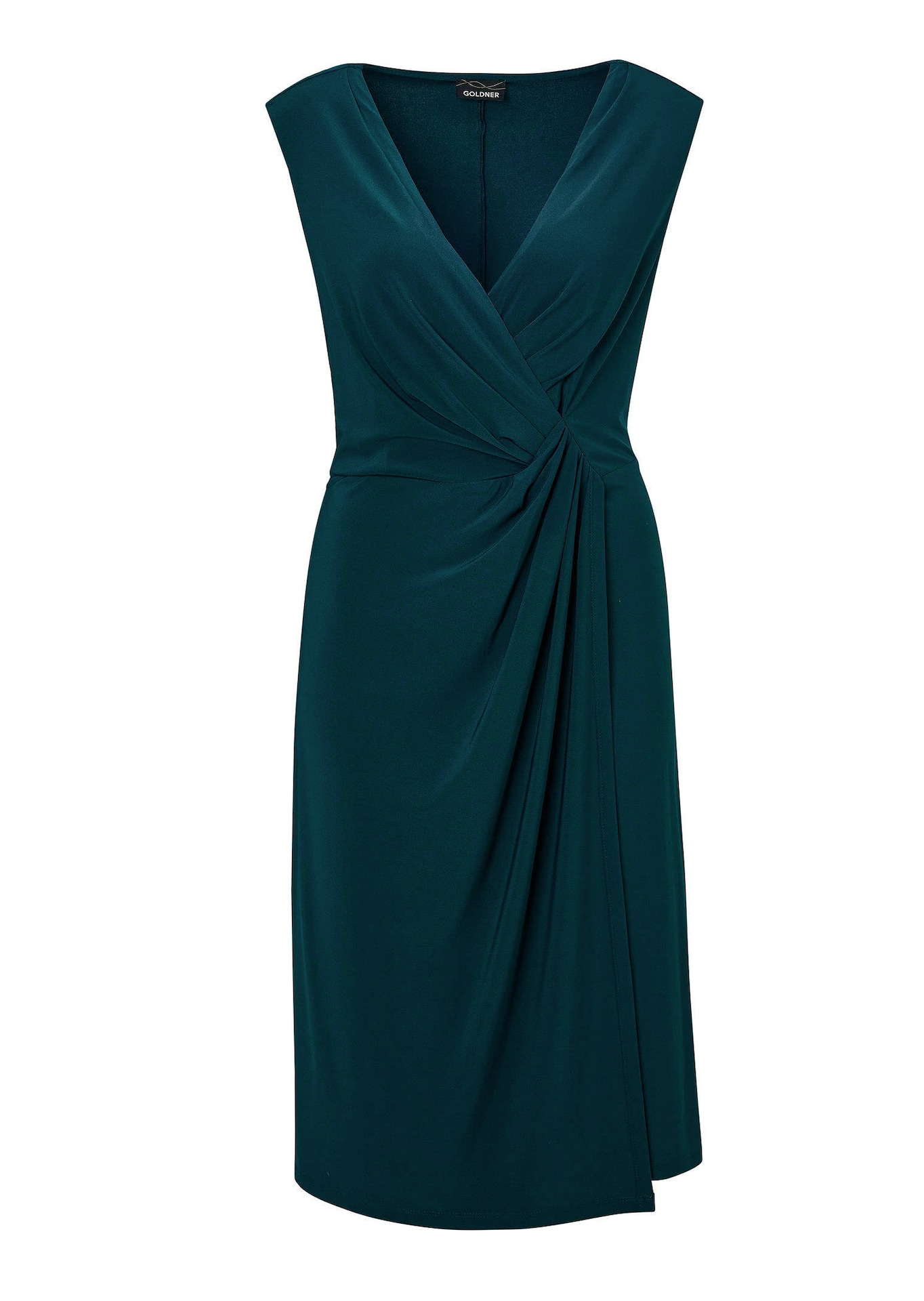 Elegantes Wickelkleid in Slinky-Qualität