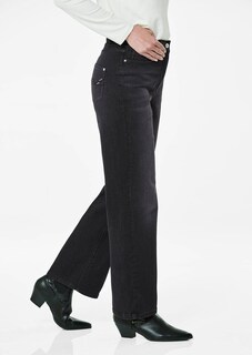Weite Jeans VERA aus Stretch-Denim thumbnail 4