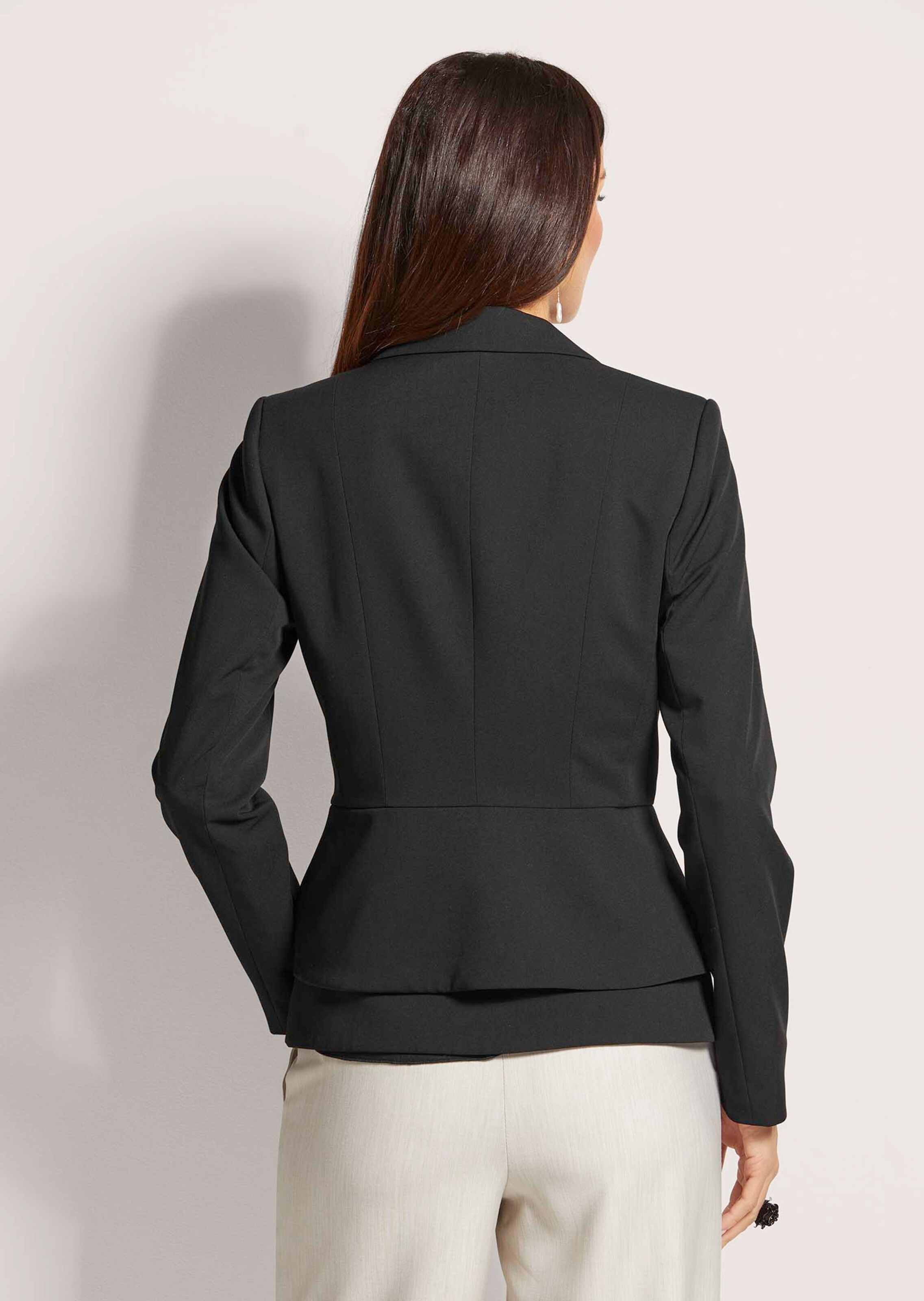 Kurzer Schößchen-Blazer thumbnail 4