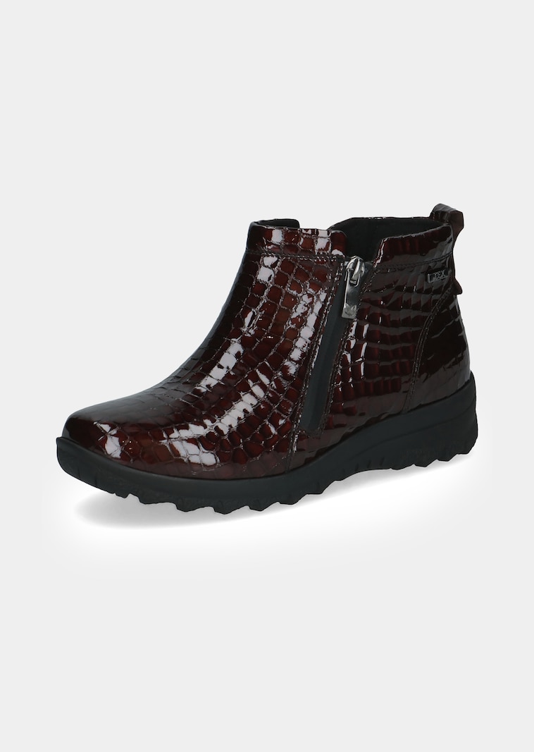 Wasserabweisende Stiefeletten aus echtem Leder