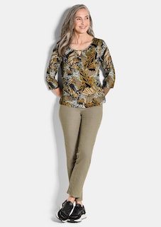 T-shirt en jersey avec imprimé animalier thumbnail 2