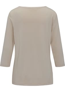 Soepel blouseshirt met glanzende paisley-print thumbnail 8