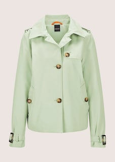 Korte jas in trench-stijl thumbnail 7