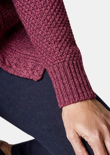 Zeitlose Strickjacke in Grobstrick thumbnail 5