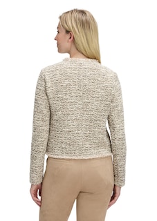 Cardigan en bouclette à fermeture zippée thumbnail 3