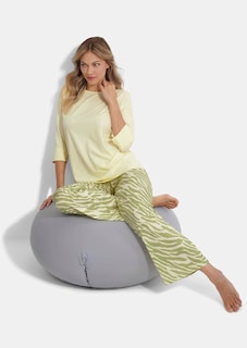 Pyjama mit dezentem Animal Print thumbnail 3