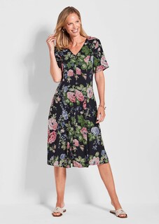Romantische jurk met bloemenprint allover thumbnail 2
