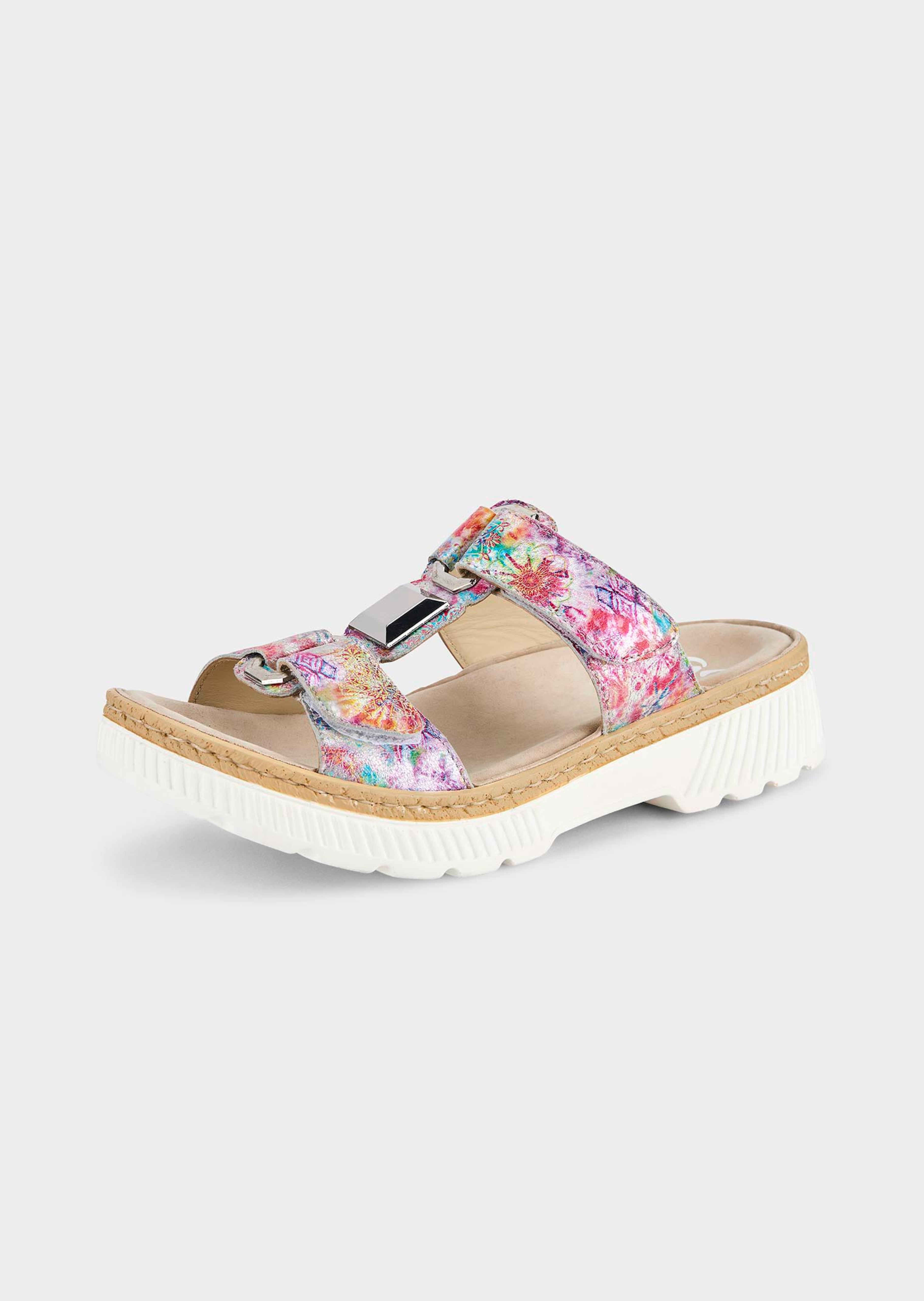 Elegante sandalen met klittenbandriempjes