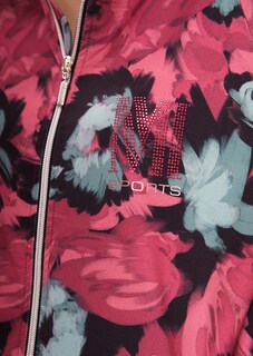Sporty jacket with floral print thumbnail 5