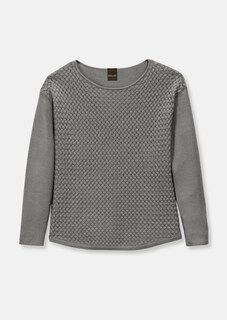 Oversize-Pullover mit Flechtmuster thumbnail 7