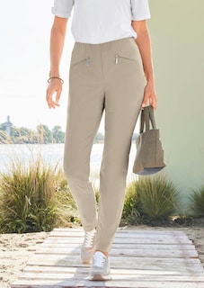 Pantalon étroit en bengaline LOUISA thumbnail 7