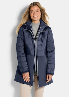 Steppmantel mit Softshell-Einsatz thumbnail 1