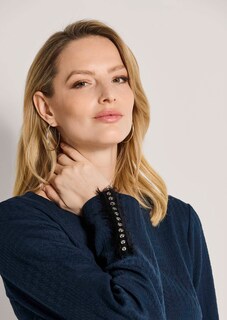 Jerseykleid mit Nietendetail am Ärmel thumbnail 6