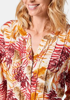 Figurschmeichelndes Drucktunika-Shirt thumbnail 5