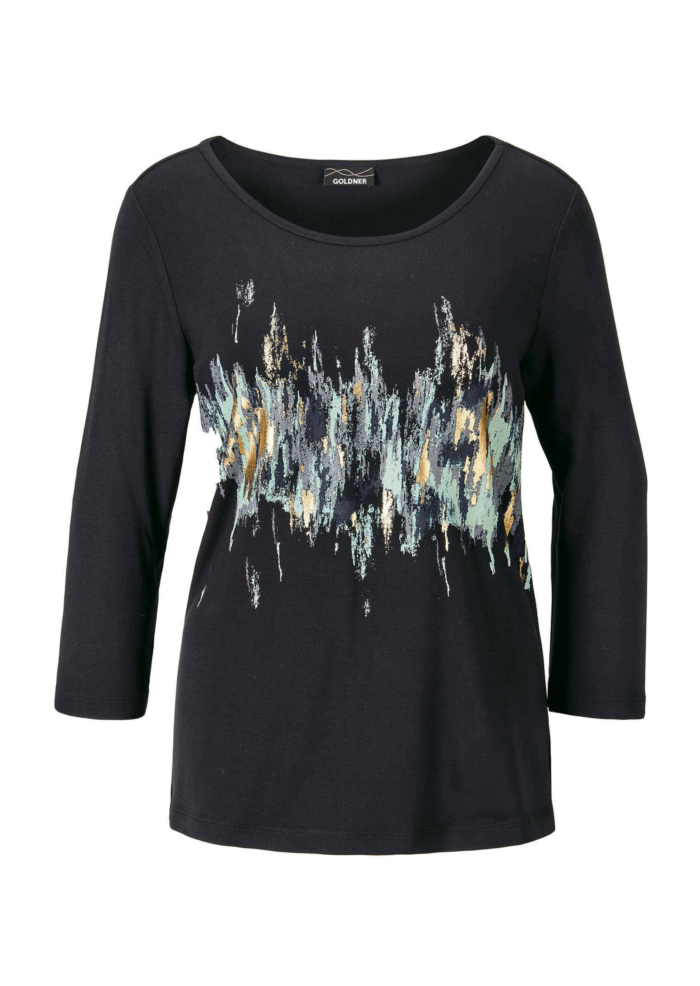Druckshirt mit Schimmer-Effekt