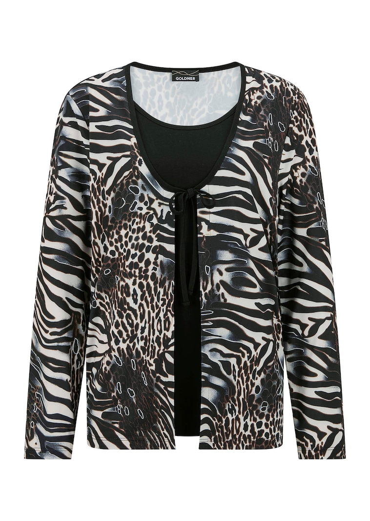 T-shirt 2-en-1 en jersey slinky