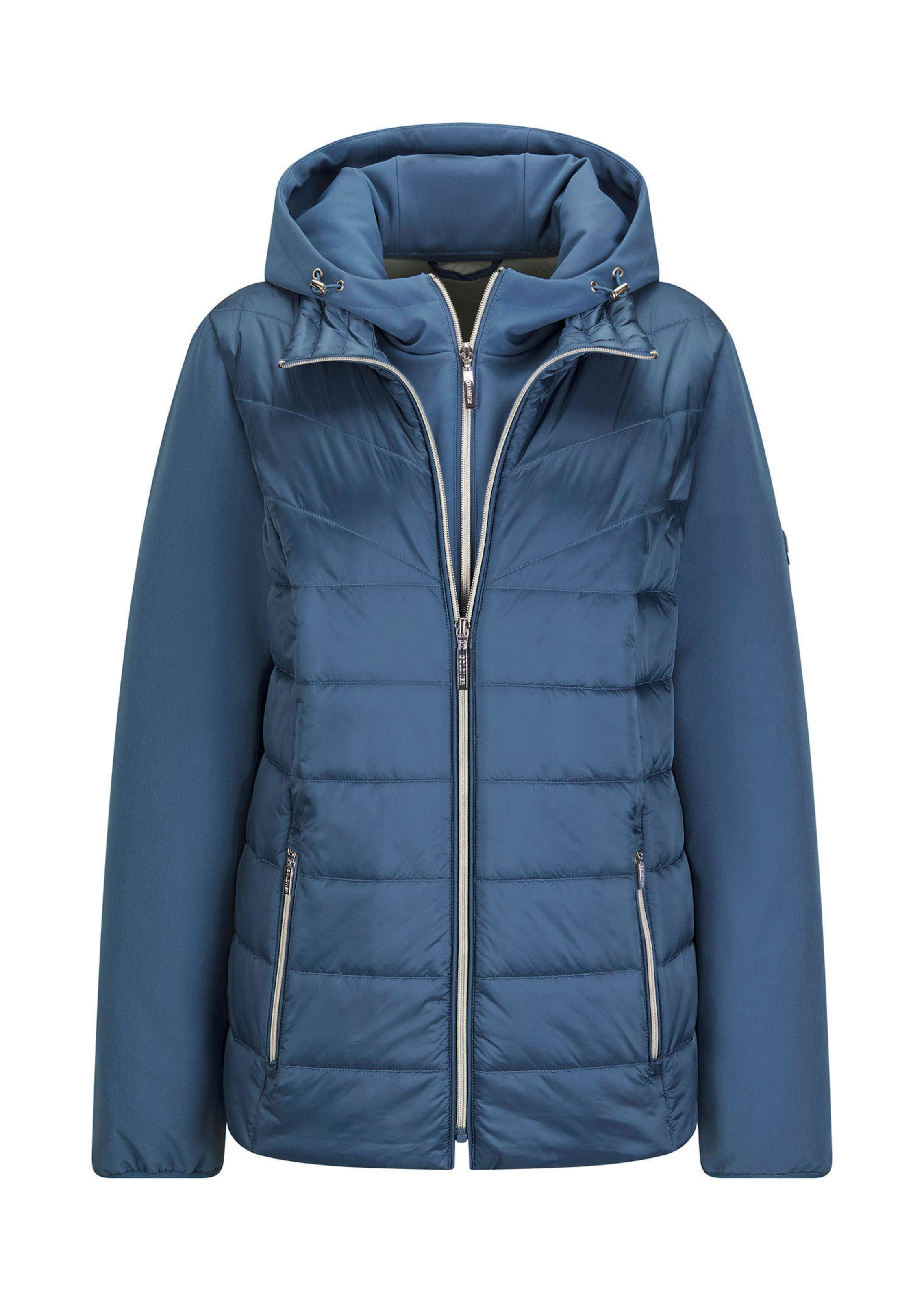 Steppjacke mit Ärmeln aus Softshell