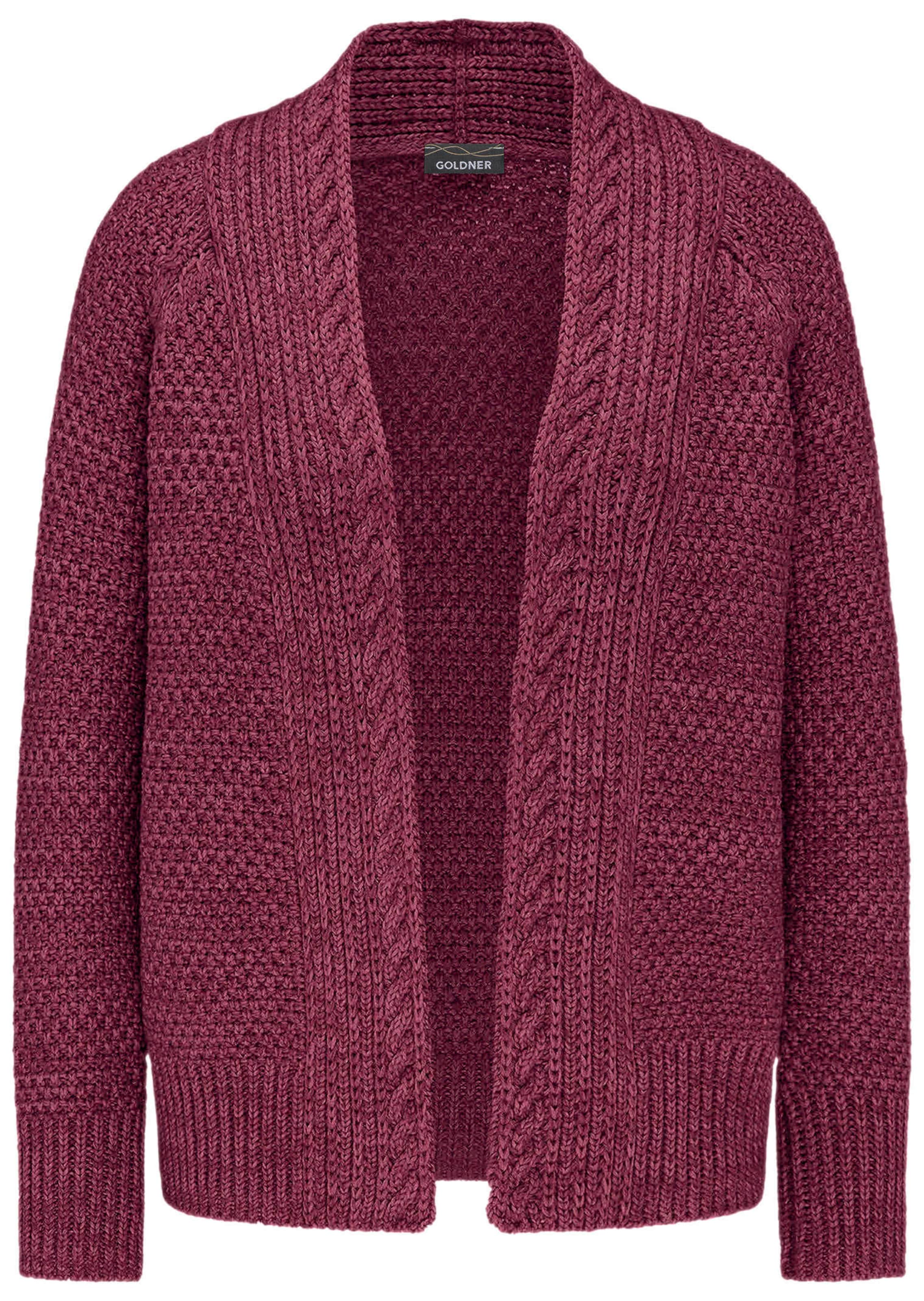 Zeitlose Strickjacke in Grobstrick