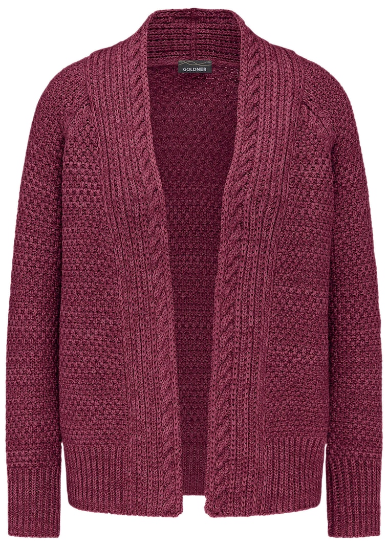 Intemporel cardigan en tricot épais