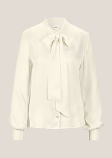 Satinbluse mit Schluppe thumbnail 7