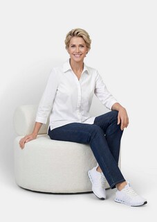 Comfortabele stretchblouse met katoen thumbnail 4