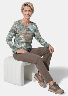 T-shirt en tricot imprimé thumbnail 4