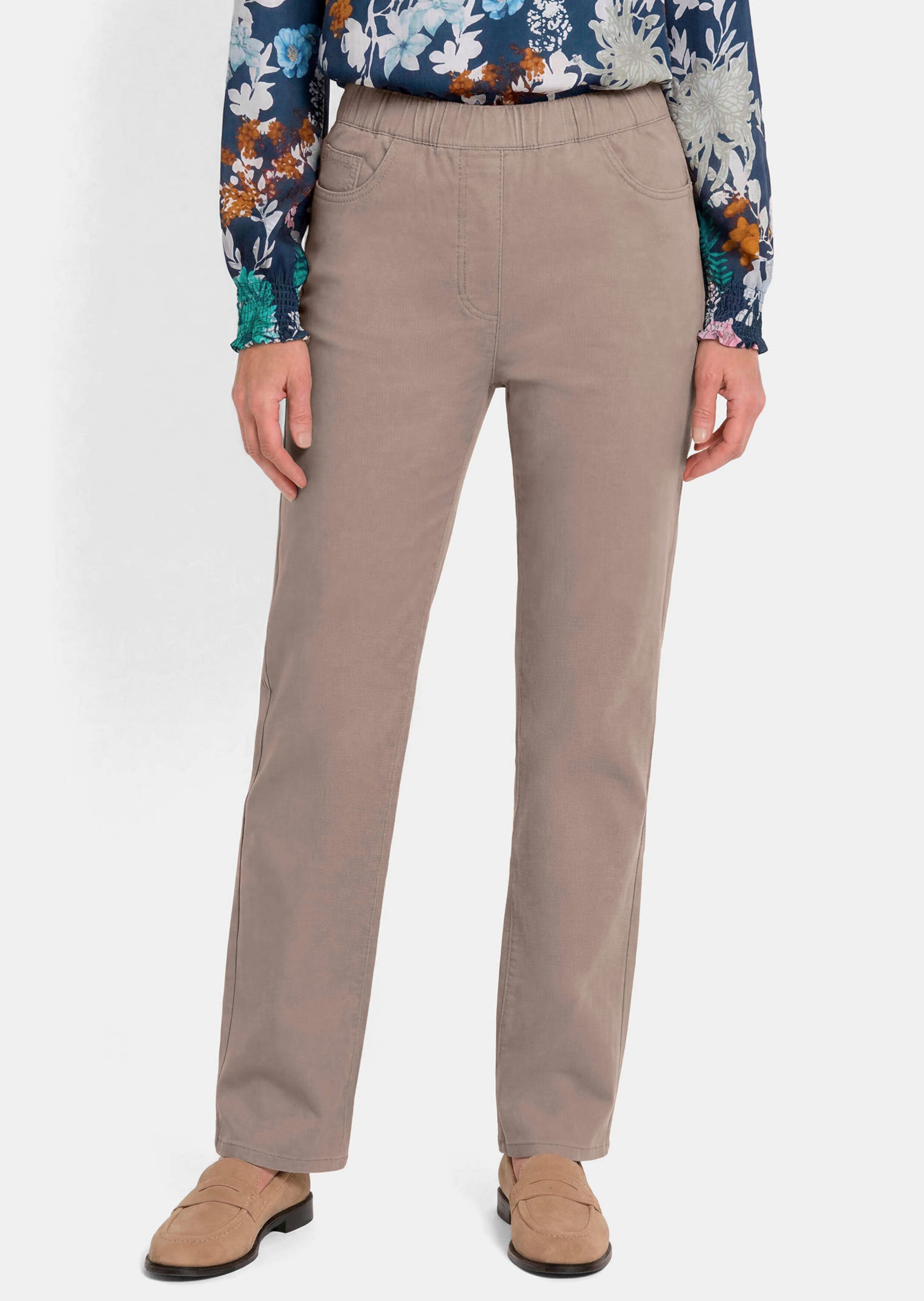 Jeansschlupfhose VERA mit weitem Bein
