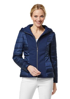 Leicht wattierte Steppjacke im Materialmix thumbnail 2