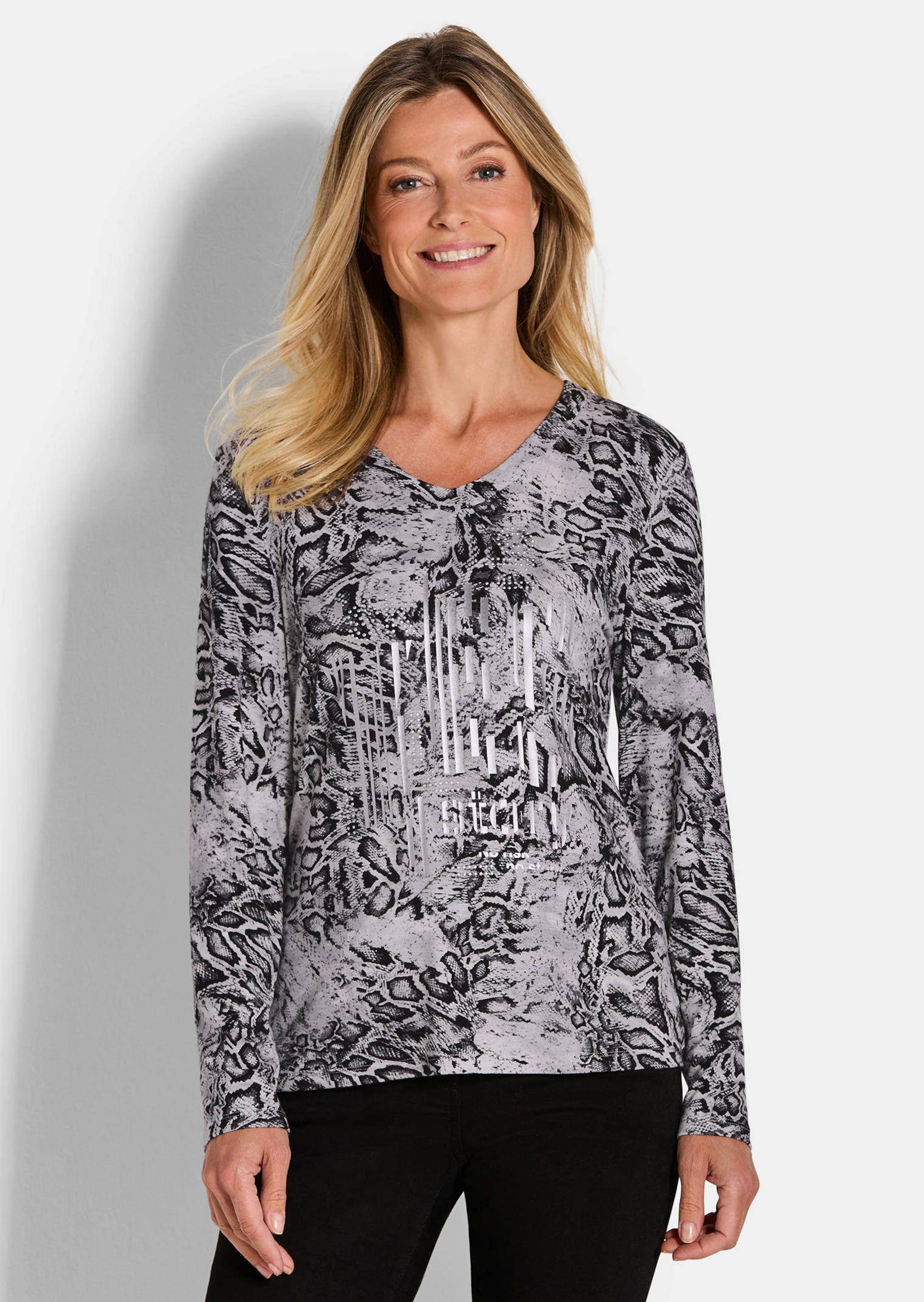 T-shirt avec imprimé animalier
