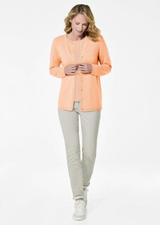 Kaschmirstrickjacke mit Rundhalsausschnitt thumbnail 2