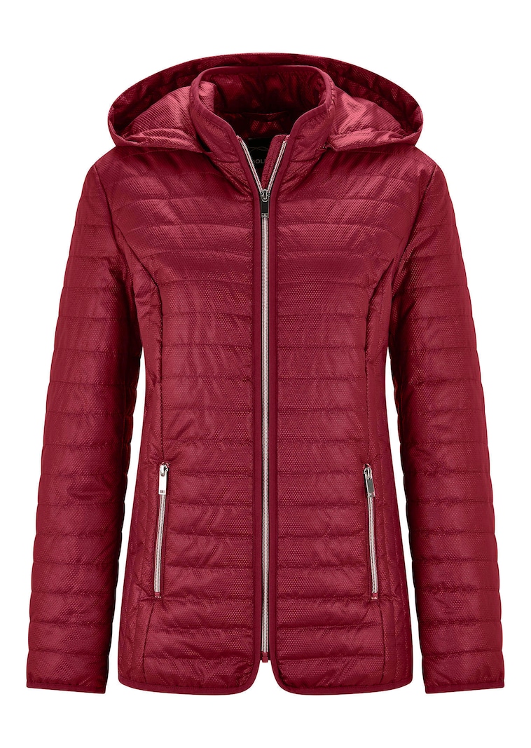 Steppjacke mit Kapuze
