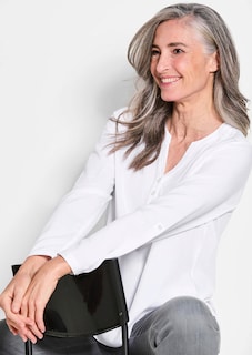 Blouse van pure viscose thumbnail 4