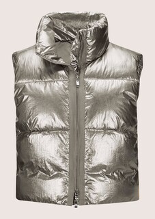 Gilet matelassé court style métallisé thumbnail 7