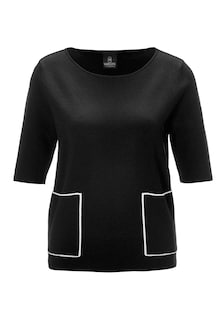 Pull manches courtes avec poches plaquées thumbnail 5