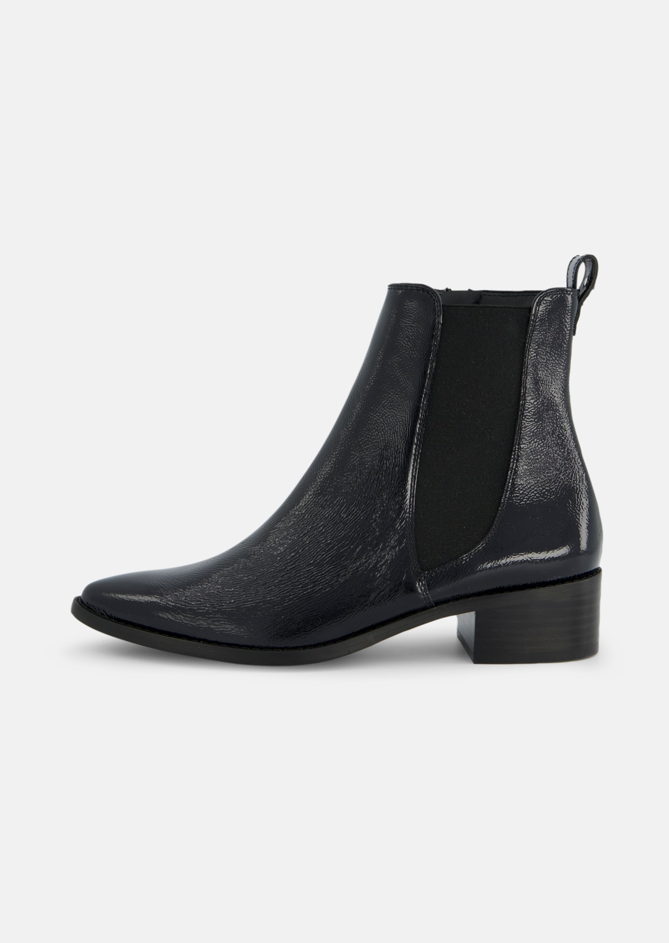 Chelsea-Stiefeletten mit spitzer Kappe