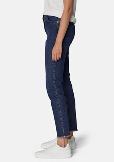 Jeans mit feinem Fransensaum thumbnail 5