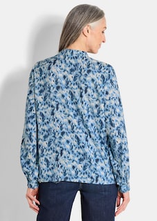 Viskose-Bluse mit Rüschen thumbnail 3