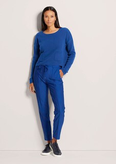 Rundhals-Pullover mit Taschen thumbnail 3