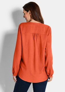 Blouse van pure viscose thumbnail 3