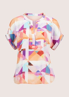 Schlupf-Bluse mit farbenfrohem Druck thumbnail 7