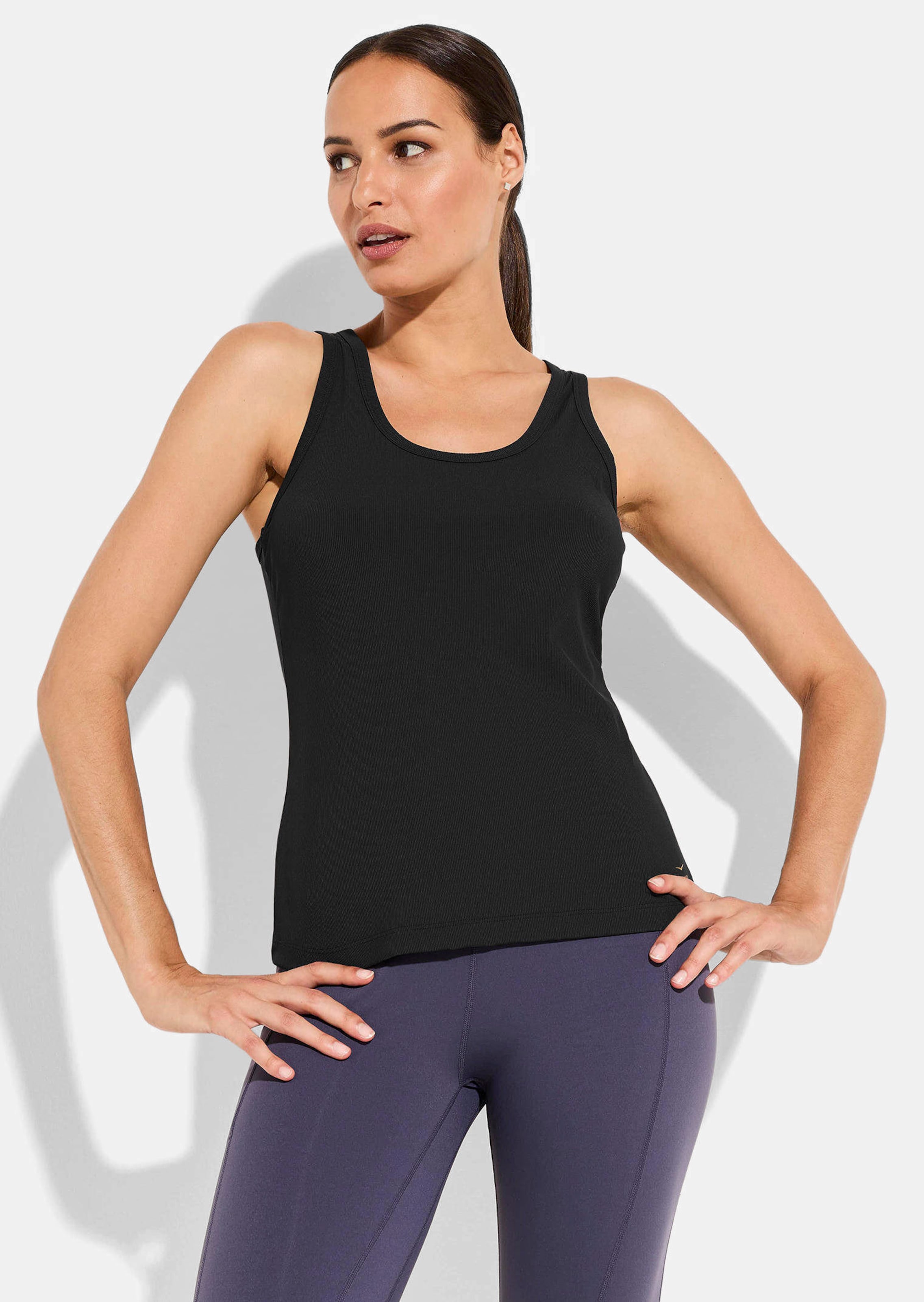 Geripptes Tanktop
