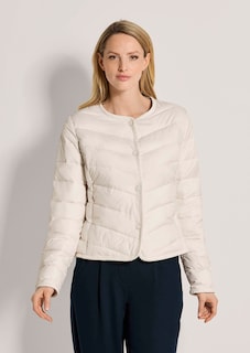 Leichte Steppjacke mit bestickter Blende thumbnail 2