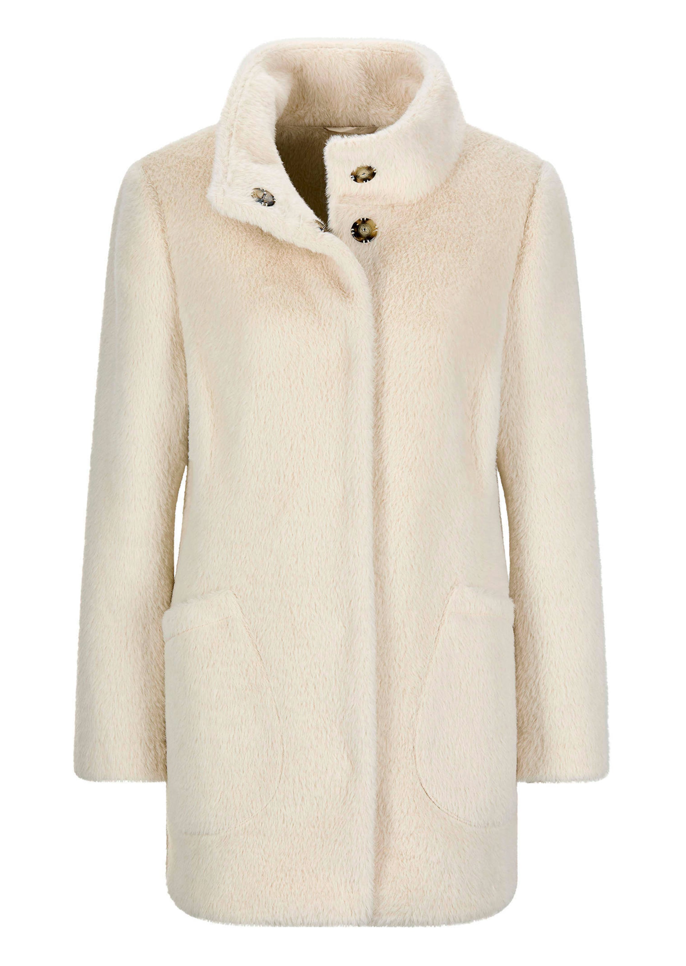 Veste duveteuse avec col montant