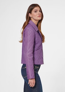 Veste. Cuir nappa d'agneau thumbnail 5