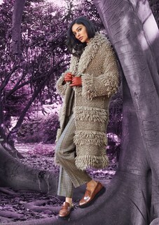 Manteau en maille thumbnail 1