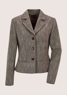 Blazer van Italiaanse garenmix thumbnail 7