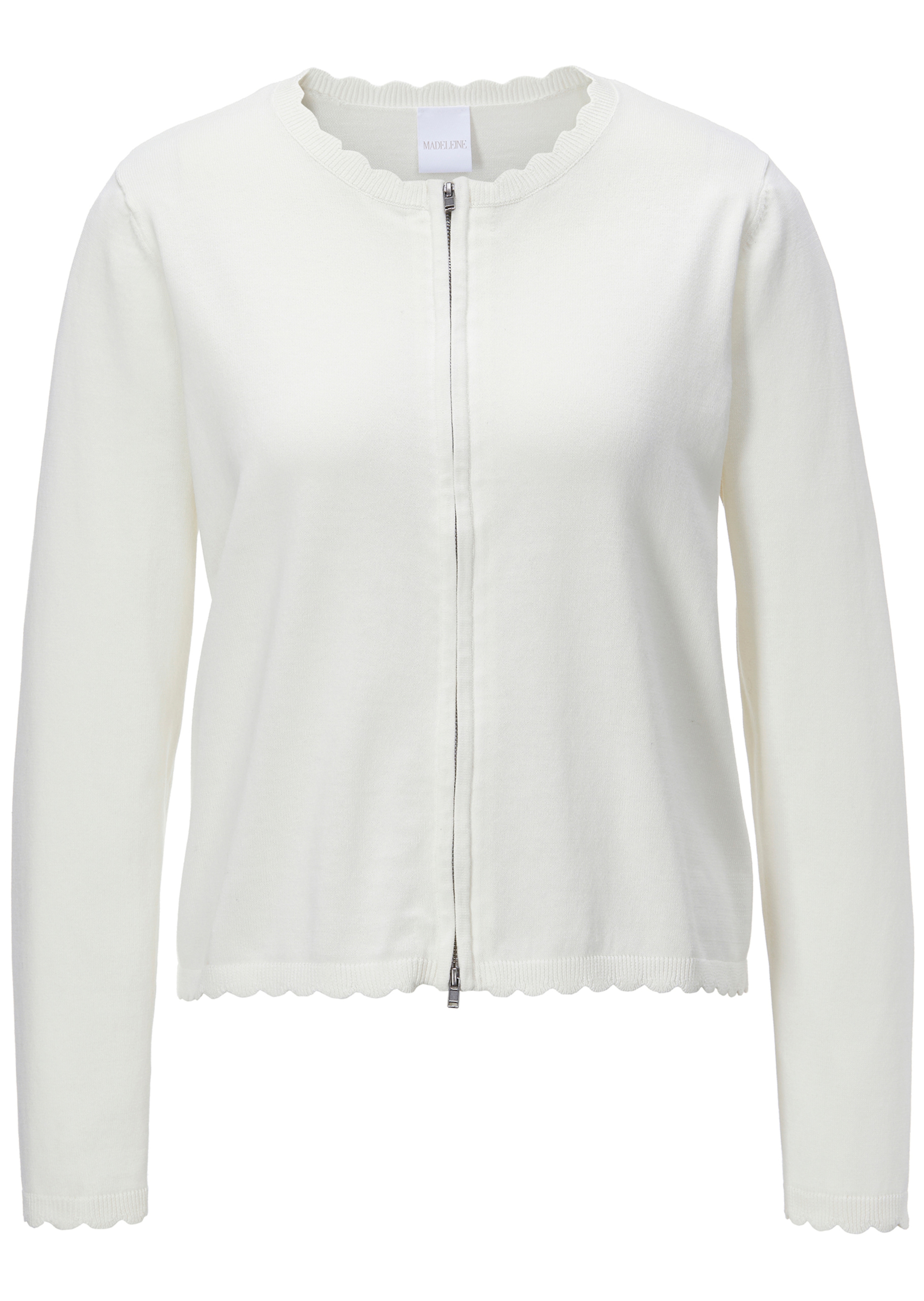 Cardigan. Pur coton
