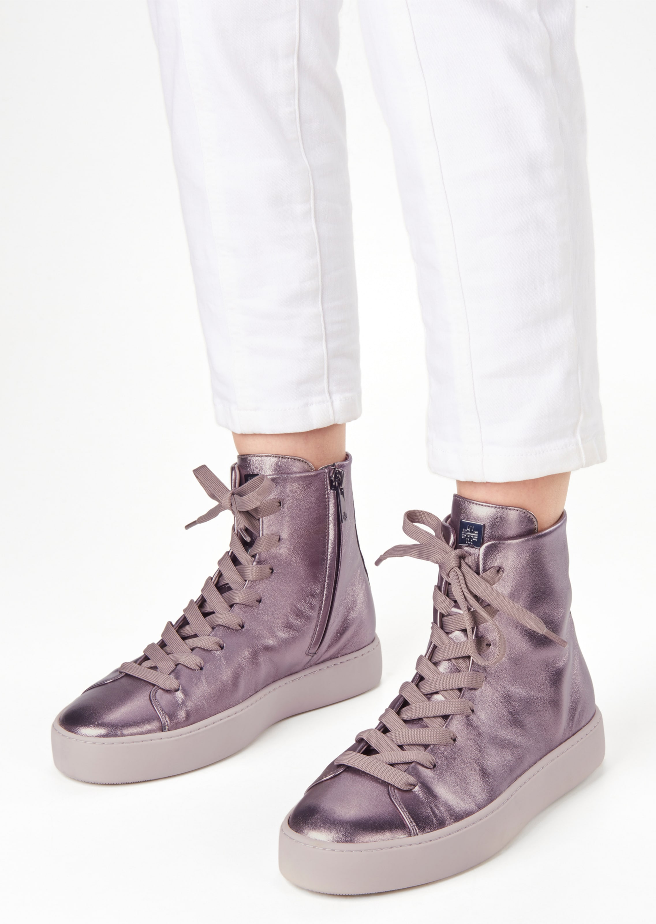 HÖGL - High-Top-Sneaker zum Schnüren
