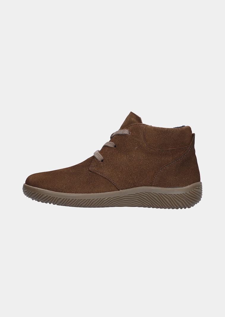 Halbschuhe aus Kalbsveloursleder